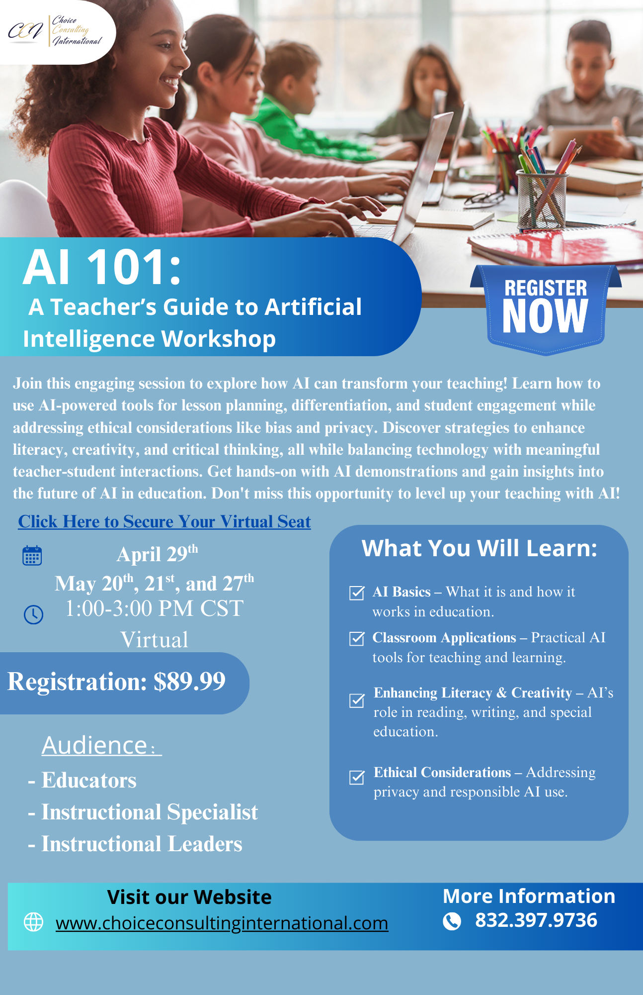 AI 101 - A Teacher's Guide to Artificial Intelligence