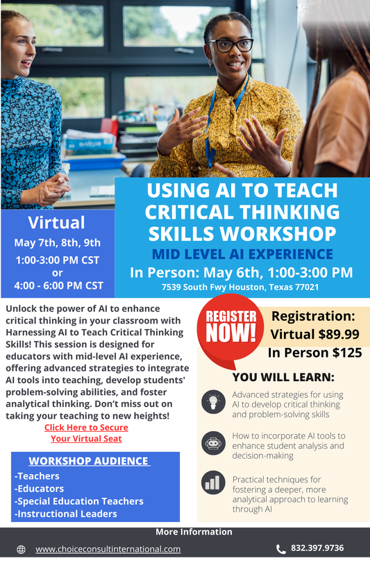 Using AI to Teach Critical Thinking Skills